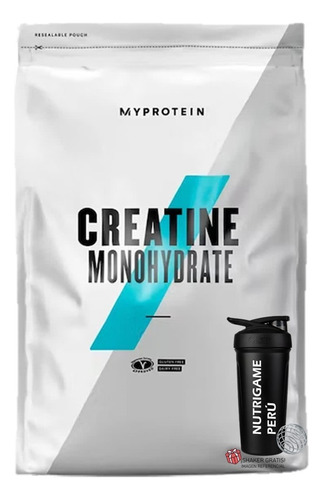 Creatina Monohidratada Myprotein 500gr+shaker Tienda Fisica