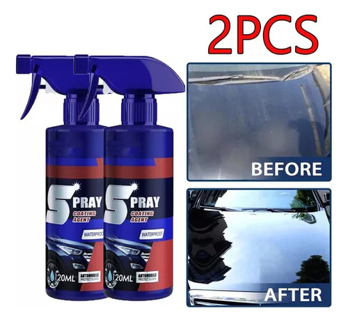 Cera En Aerosol Para Automóviles Coat Quick Coating, Action