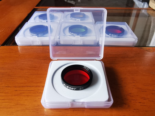Set: X6 Filtros De Color 1.25 Telescopio Astronomía