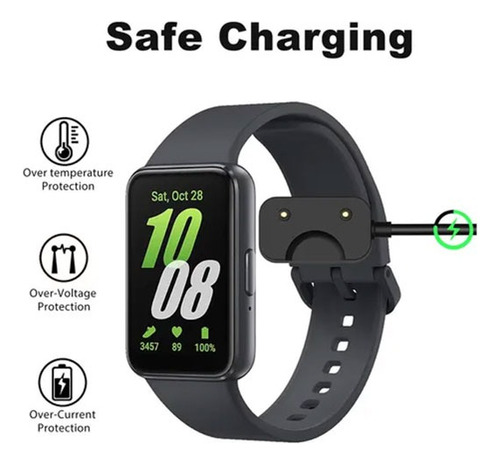 Typo C Cargador Para Samsung Galaxy Fit 3 Watch Carga Cable