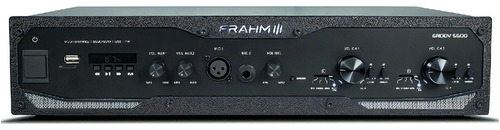 Amplificador Receiver Frahm Gr 5500 G5 Bluetooth Bivolt 600w