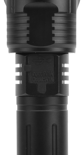 Linterna Impermeable, Antorcha De Carga Usb Portátil Para Ex