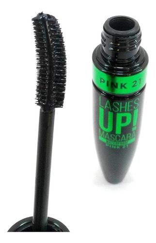 Rimel Mascara De Pestañas Lashes Up Pink 21 Negra Waterproof