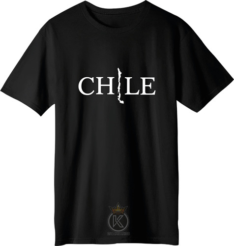 Polera Mapa Chile - Estampaking