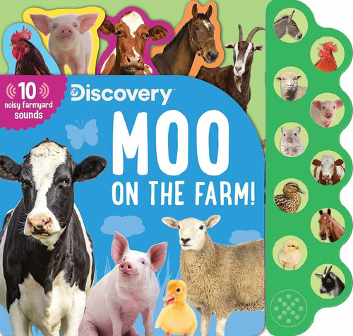 Libro Discovery: Moo On The Farm! - Nuevo