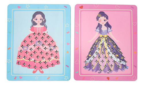 Juguetes Poking Princess Dress Toys, Kit De Manualidades, Ha