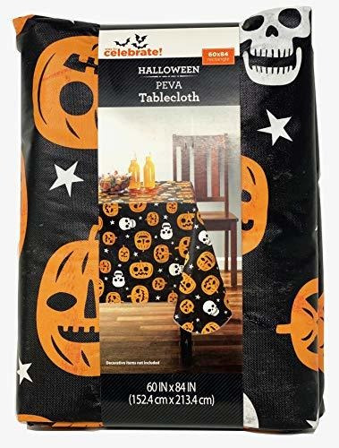 Mantel De Vinilo Celebrate Halloween Jack 60 X 84 Pulgadas R