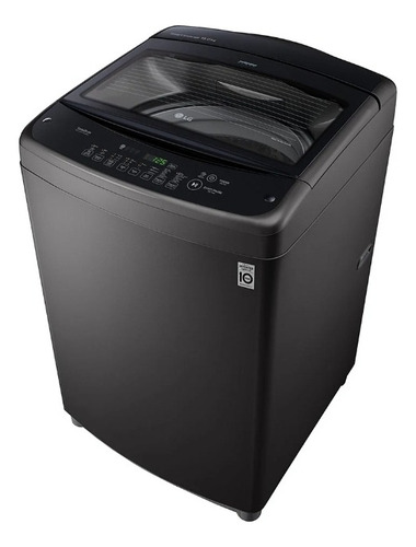 Lavadora Lg Carga Superior 13 Kilos Wt13dpbk Gris Gris Oscuro