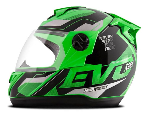 Capacete Feminino Pro Tork 788 Evolution G8 Viseira Cristal