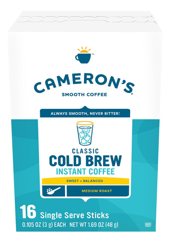 Cameron's Coffee Classic Cold Brew - Palitos Instantaneos De