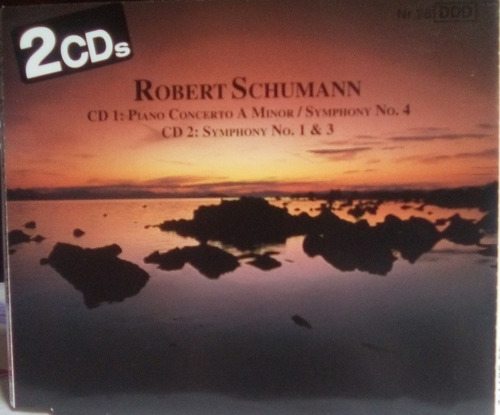 2 Cd's Robert Schumann- Piano Concerto A Minor...