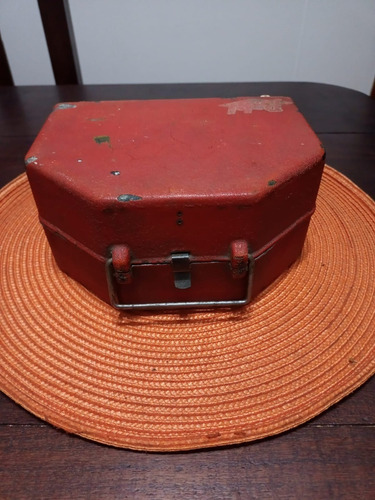 Antiguo Rudil De Viaje, Caja Original, Calentador Argentino (Usado)