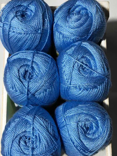Pack Hilo Color Jacinto 10 Ovillos De 100gr Cada Uno