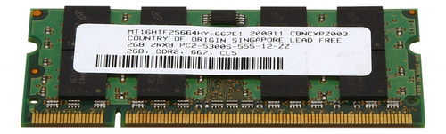Memoria Ram Ddr2 De 4 Gb, 667 Mhz, Pc2 5300 Para Computadora