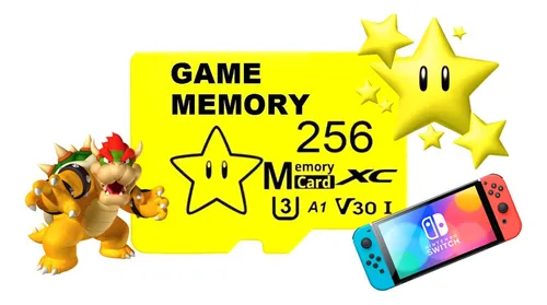 Micro Sd Para Nintendo Switch 256gb Sandiskc - Game Memory