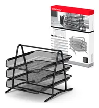 Comprar Papelera De 3 Pisos De Malla