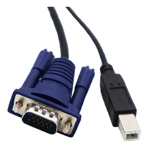 Cable conmutador Kvm Usb Vga de 1,50 metros