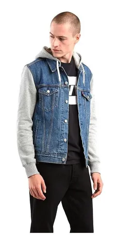 Chamarra Levi's® Hombre Mezclilla / Sudadera | Meses sin intereses