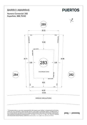 Terreno En Venta En Lote Interno Con Orientación Norte En Amarras Puertos Escobar