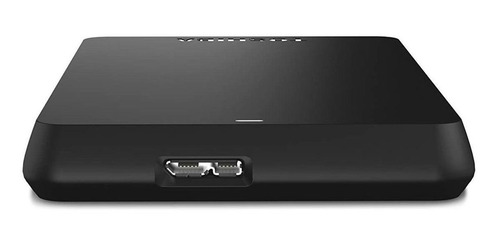 Disco rígido externo Toshiba Canvio Basics HDTB110XK3BA 1TB preto