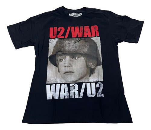 Camiseta U2 War Banda De Rock Blusa Adulto Unissex Mr397