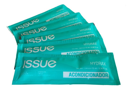 Acondicionador Issue Hydrax | En Sachets 15ml Caja X500u - Hotel