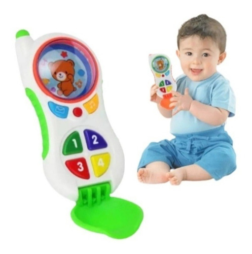 Juguete De Teléfono Móvil Para Bebés Con Musica Y Luz