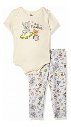 Baby Creysi Collection Set De 3 Piezas Tom And Jerry En