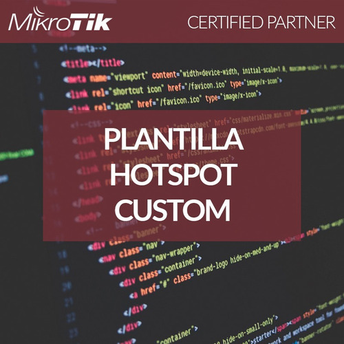 Plantilla Hotspot Custom Mikrotik Design