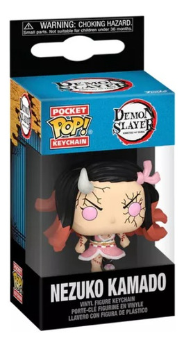 Funko Keychain Nezuko Kamado Demon Slayer Pocket Pop Llavero