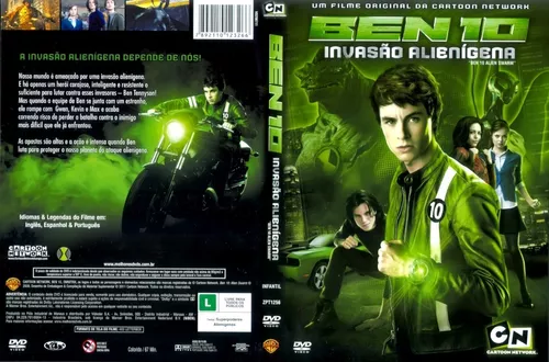 Dvd Ben 10 Invasão Alienígena Filmes Em Dvd