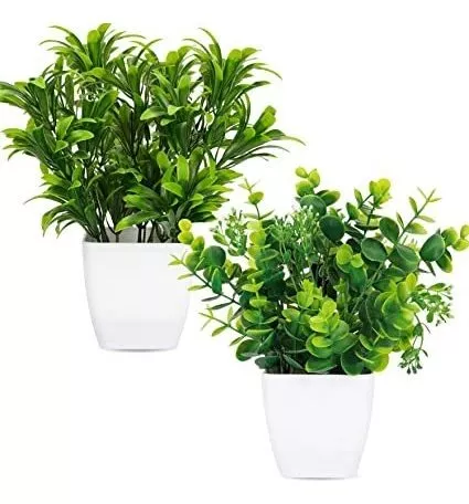 2 Plantas Artificiales Pequeñas