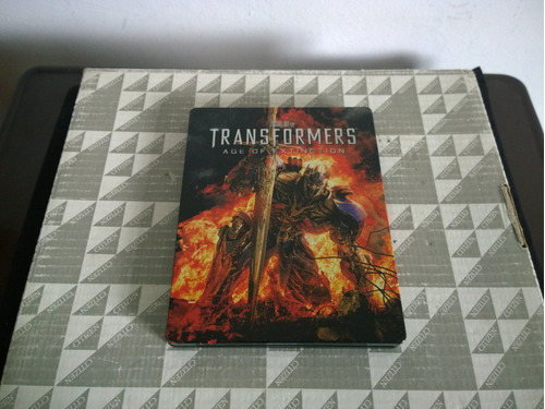 Transformers Age Of Extinction Steelbook 2 Bluray+ Dvd+ D Hd