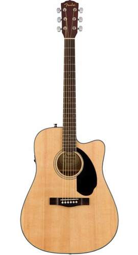 Fender Cd-60sce Dreadnought Natural Wn 0970113021