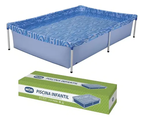 comprar Piscina Infantil Mor Pvc Estruturada 1000l Azul