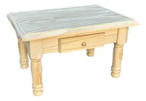 Comprar Mesas Ratonas Torneada 80 X 60 Cm Maciza