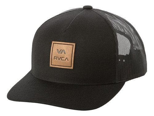 Gorra De Baseball Rvca/curva/negro