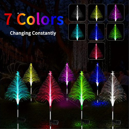 Luces Solares De Jardín Que Cambian De Color For Decoración