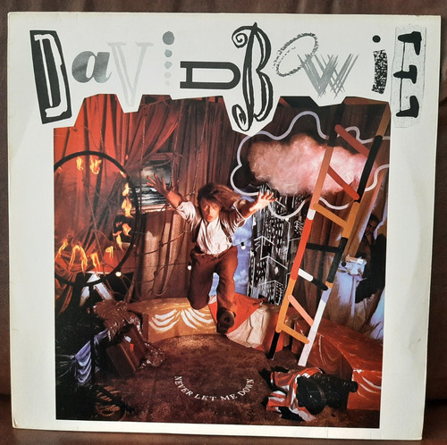 Lp Vinil David Bowie Never Let Me Down C/ Encarte (Usado)