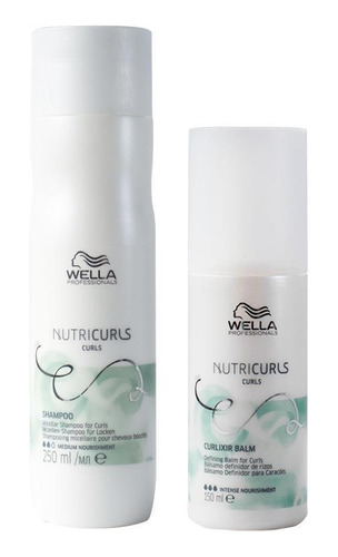 Kit Wella Professionals Nutricurls - Shampoo E Leave-in