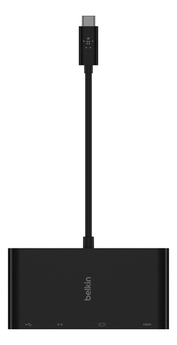 Hub Usb-c Estación De Acoplamiento Multipuerto 4 En 1 De Bel