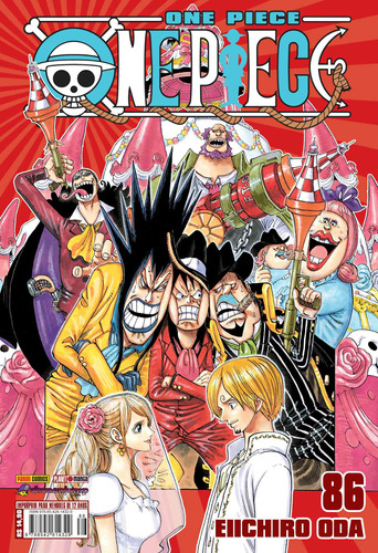 One Piece Vol. 86, de Oda, Eiichiro. Editora Panini Brasil LTDA, capa mole em português, 2022