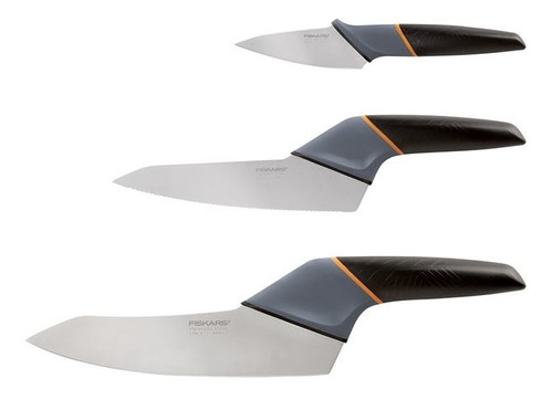 Set De 3 Cuchillos De Cocina Summit Knives Fiskars 
