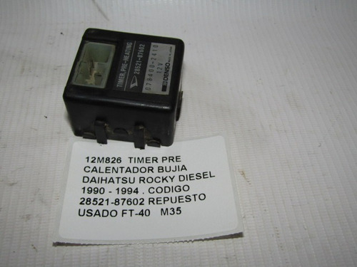 Timer Pre Calentador Bujia Daihatsu Rocky Diesel 1990 - 1994