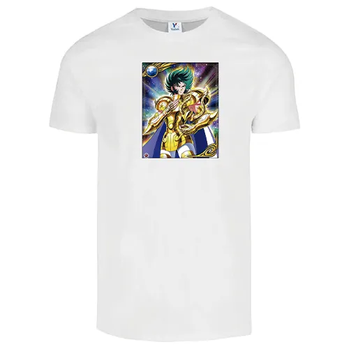 Playeras caballeros del zodiaco cuidado con el perro sale