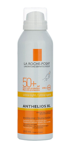 La Roche Posay Anthelios Fps50 Bruma Corporal Ultraligera Invisible Pieles Sensibles