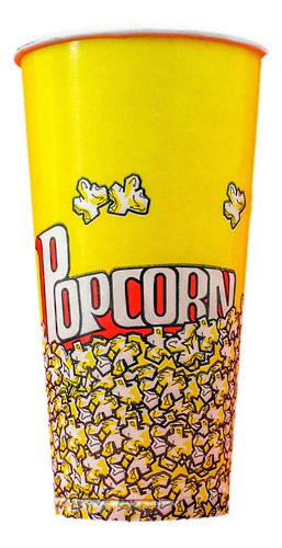50 Vasos Popcorn Polipapel 46 Oz