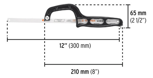 Mini Arco 12 De Plástico Para Segueta Pretul