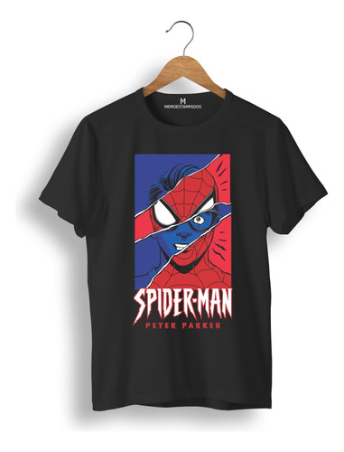 Remera: Spider Man Peter Parker  Memoestampados