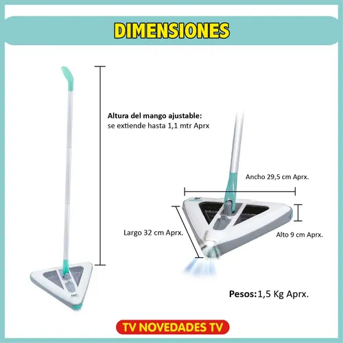 Oferta X2 Barredora Inalámbrica Recargable Zippi Sweeper